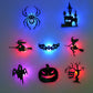 Naklejki ścienne na Halloween świecące w ciemności