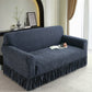 Nowa Sofa w 5 Minut! Elastyczny Pokrowiec z Falbanką – Chroni przed Kurzem, Plamami i Zużyciem, Na Pobranie🛋️