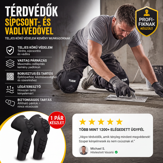 🏋️ Wyściełane nakolanniki do pracy lub uprawiania sportu – wygodne, oddychające