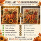 🌻Cozy Fall DIY Craft – 3D Pearl Painting Kit, Relaxing Activity for Adults, Great Gift Idea