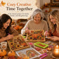🌻Cozy Fall DIY Craft – 3D Pearl Painting Kit, Relaxing Activity for Adults, Great Gift Idea