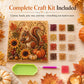 🌻Cozy Fall DIY Craft – 3D Pearl Painting Kit, Relaxing Activity for Adults, Great Gift Idea