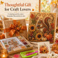 🌻Cozy Fall DIY Craft – 3D Pearl Painting Kit, Relaxing Activity for Adults, Great Gift Idea