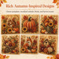 🌻Cozy Fall DIY Craft – 3D Pearl Painting Kit, Relaxing Activity for Adults, Great Gift Idea