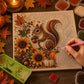 🌻Cozy Fall DIY Craft – 3D Pearl Painting Kit, Relaxing Activity for Adults, Great Gift Idea