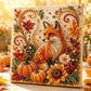 🌻Cozy Fall DIY Craft – 3D Pearl Painting Kit, Relaxing Activity for Adults, Great Gift Idea