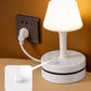 ⏰ 💡 Lampka nocna z USB i gniazdkami – oświetlenie i ładowanie w jednym! 🔌