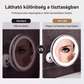 🔥 50% ZNIŻKI! Lusterko Powiększające 10x z LED – Idealne do Makijażu i Pielęgnacji, Przyssawka w Zestawie