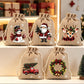 🎄 Torebki na Prezenty ze Sznurkiem – Stylowe, Wielokrotnego Użytku, Idealne na Święta 🎁