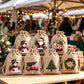 🎄 Torebki na Prezenty ze Sznurkiem – Stylowe, Wielokrotnego Użytku, Idealne na Święta 🎁