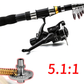 🎣 50% taniej 🧰 Kompletny zestaw wędkarski podróżny z torbą
