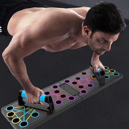 💪 Platforma do pompek – 50% ZNIŻKI! OFERTA LIMITOWANA!🏋️‍♂️ Składana, kolorowe oznaczenia do treningu klatki, ramion i pleców – idealna do domu i siłowni. Wzmocnij górne partie ciała! ✨
