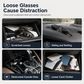 🕶️ OGRANICZONA CZASOWO ZNIŻKA 50% 🚗 Uchwyt na okulary przeciwsłoneczne do samochodu — magnetyczny uchwyt skórzany, uchwyt na bilety i karty