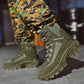 Męskie wodoodporne buty bojowe z ochroną przed przebiciem, buty wojskowe (wyższa wytrzymałość)